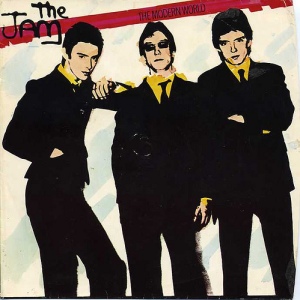 The picture sleeve for The Jam's 45, "The Modern World"